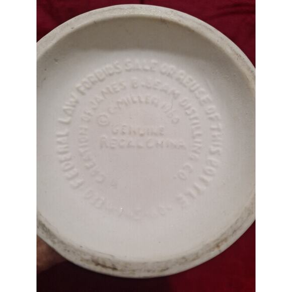 Jim Beam Democratic Donkey Decanter- Regal China 1960- 100 Month Whiskey Bottle - Picture 8 of 11